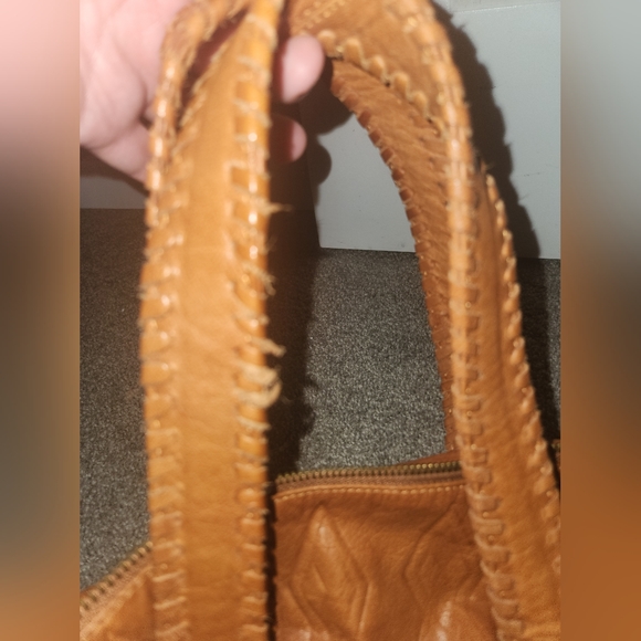 Day & Mood Penny Slouch Satchel in Cognac; Brand-new with Tags - Picture 7 of 16